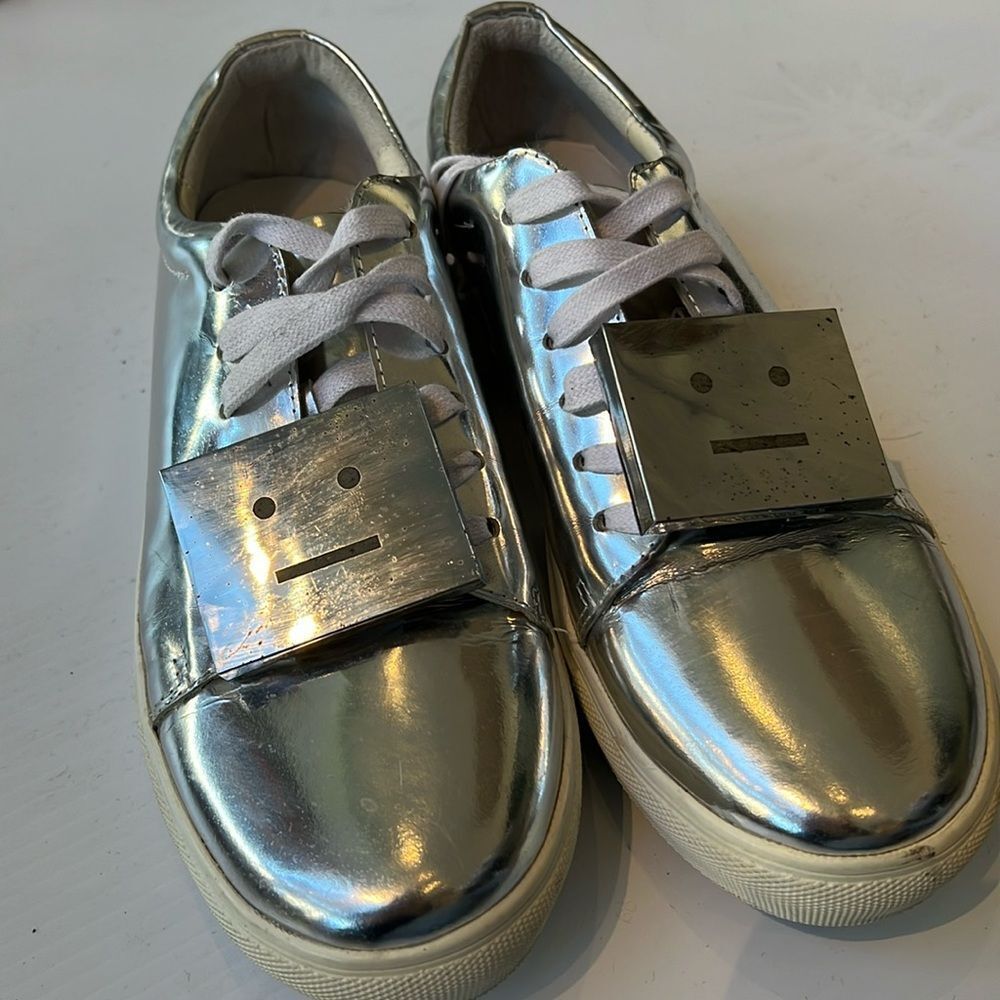 Acne Studios Adriana Silver ~ size 36